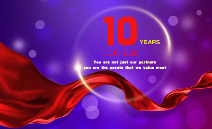 Your satisfaction matters the most to us. We congratulate you for being with us in all these years!