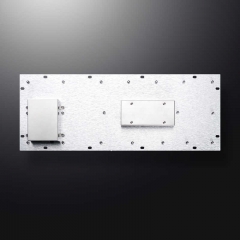 DAVO LIN Chiosco Automazione Macchina Impermeabile a Prova di Vandalo Pannello di Supporto Elettronico USB Industriale in Metallo Tastiera con Trackball Mouse